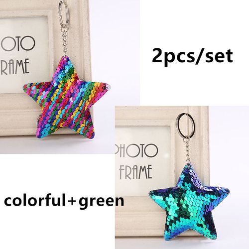 Porte-Clés Étoile À Paillettes, Pendentif, Cadeaux De Fête D'anniversaire, Cadeaux De Mariage Pour Invités, Cadeau De Naissance Pour Bébé, Jouet, Décoration
