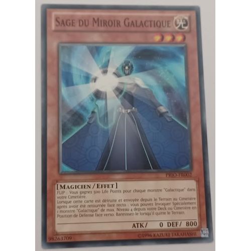 Yu-Gi-Oh! Sage Du Miroir Galactique Prio-Fr002 2éme Edition - Commune