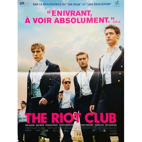 The Riot Club - Véritable Affiche De Cinéma Pliée - Format 40x60 Cm - De Lone Scherfig Avec Sam Claflin, Max Irons, Douglas Booth, Sam Reid, Ben Schnetzer, Jack Farthing, Matthew Beard - 2014