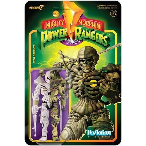 Super7 - Mighty Morphin Power Rangers Reaction Figure Wave 3 - Rito Revolto []
