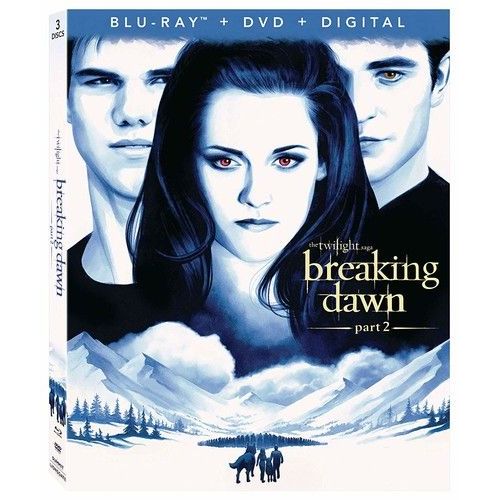 Twilight: Breaking Dawn Part 2 [Blu-Ray] With Dvd, Widescreen, 3 Pack, Digita