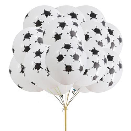 Ballons En Latex Épais De 12 Pouces, 100 Pièces/Lot, Décoration De Fête De Football, Jouets Pour Enfants