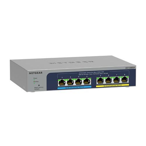 NETGEAR Plus MS108EUP - commutateur - 8 ports - Géré