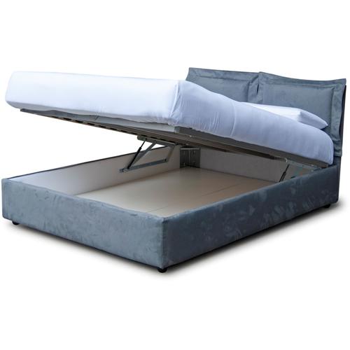 Sommier 160 X 200 City Lit Coffre Sofia 160x200cm Gris