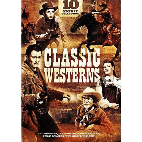 Classic Westerns: 10-Movie Collection [Dvd] Full Frame, Snap Case, 3 Pack