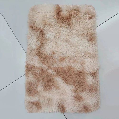 Tapis De Chevet Antidérapant En Soie Lavée, 40x60cm, Pour Chambre À Coucher, Salon, Table Basse, Canapé, Sol En Peluche, Épais, Couverture Pour Cheveux