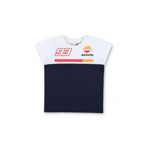 T-Shirt Enfant Repsol Honda Dual Marc Marquez 93 Officiel Motogp