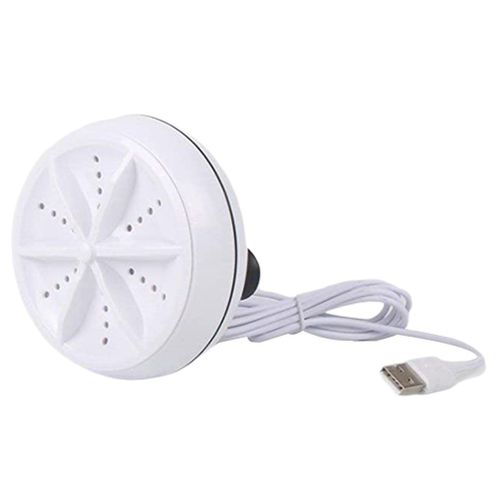 Turbine à ultrasons rotative USB, Mini Machine à laver Portable, élimine la saleté, lavage des vêtements, outils de nettoyage, 1 pièce