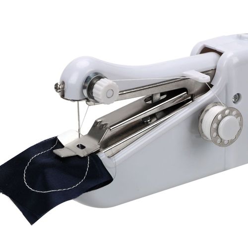 Machine à coudre électronique domestique Portable sans fil, Mini Machine à coudre manuelle pour vêtements et tissus, couture rapide, travaux d'aiguille
