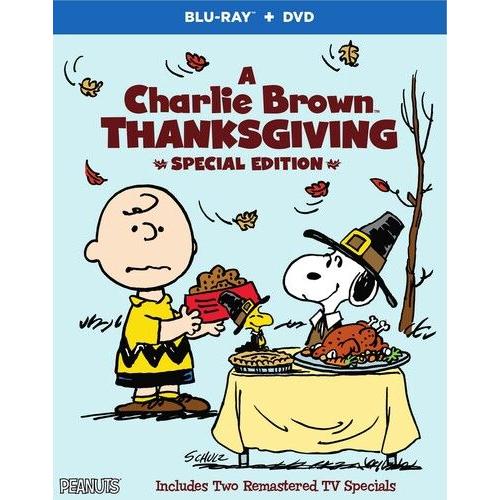 Peanuts - A Charlie Brown Thanksgiving [Blu-Ray] Special Ed, 2 Pack