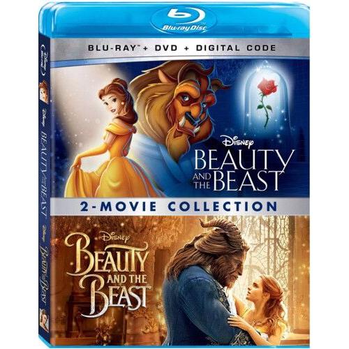 Beauty And The Beast (1991) / Beauty And The Beast (2017) [Usa][Blu-Ray] With Dvd, Boxed