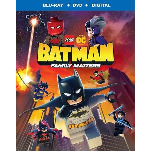 Lego Dc: Batman: Family Matters [Usa][Blu-Ray] With Dvd, 2 Pack