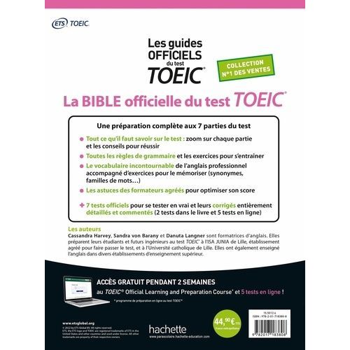 La Bible Officielle Du Toeic - Le Meilleur Tout-En-Un Pour Réussir !