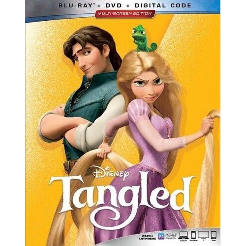 Tangled [Usa][Blu-Ray] With Dvd, 2 Pack, Digital Copy, Digital Theater System, Dubbed, Re