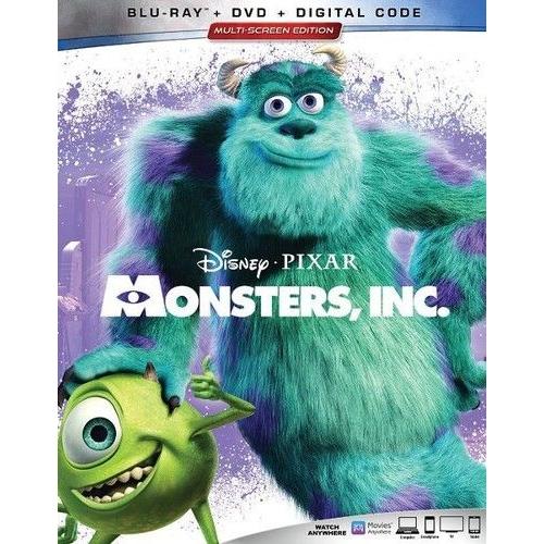 Monsters, Inc. [Usa][Blu-Ray] With Dvd, 3 Pack, Ac-3/Dolby Digital, Digital Copy, Dolby,