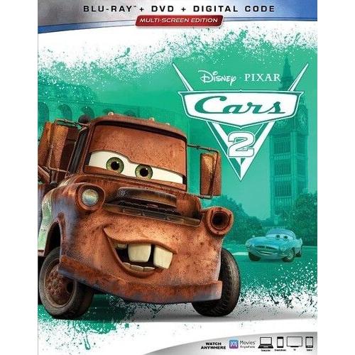 Cars 2 [Usa][Blu-Ray] With Dvd, 3 Pack, Ac-3/Dolby Digital, Digital Copy, Digital Theater