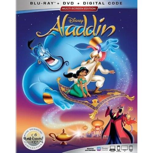 Aladdin (The Walt Disney Signature Collection) [Usa][Blu-Ray] With Dvd, 2 Pack, Ac-3/Dolb