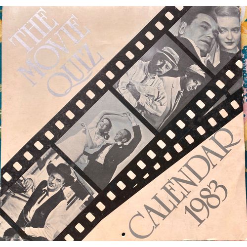 Calendrier 1983 "The Movie Quiz"