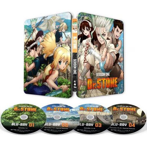 Dr. Stone: Season One [Usa][Blu-Ray] Steelbook, Digital Copy