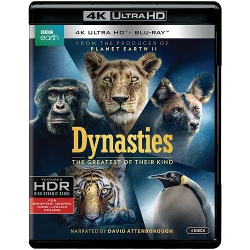 Dynasties The Greatest Of Their Kind [Ultra Hd] With Blu-Ray, 4k Mastering, 2