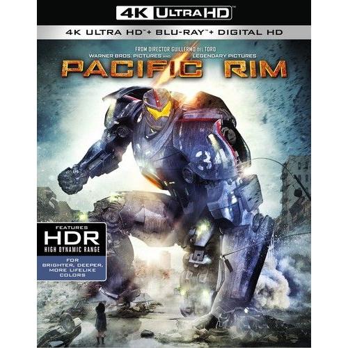 Pacific Rim [Ultra Hd] With Blu-Ray, 4k Mastering, Full Frame, 2 Pack