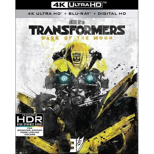 Transformers: Dark Of The Moon [Ultra Hd] With Blu-Ray, 4k Mastering, Ac-3/Do