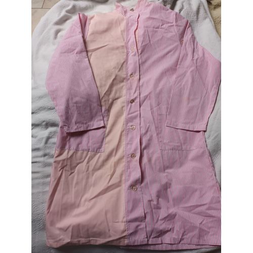 Blouse Rose Et Blanche Femme Taille 38
