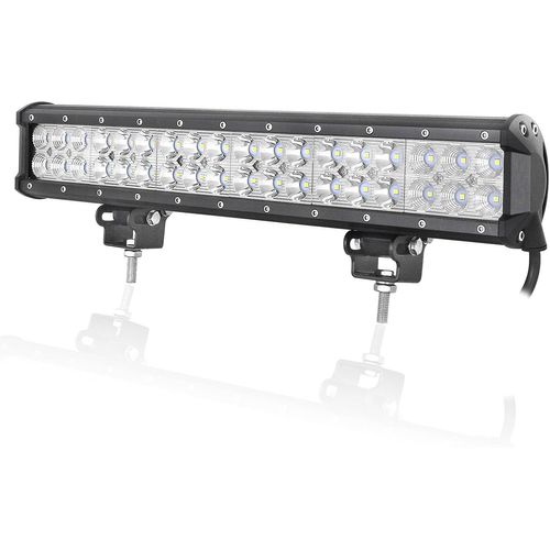 17 Pouces 108w - 17 Pouces 108w Barre Lumineuse À Led 4x4, 12v 24v Phare De Travail Led Pour Offroad Camion Voiture Tracteur Trailer Suv Vtt
