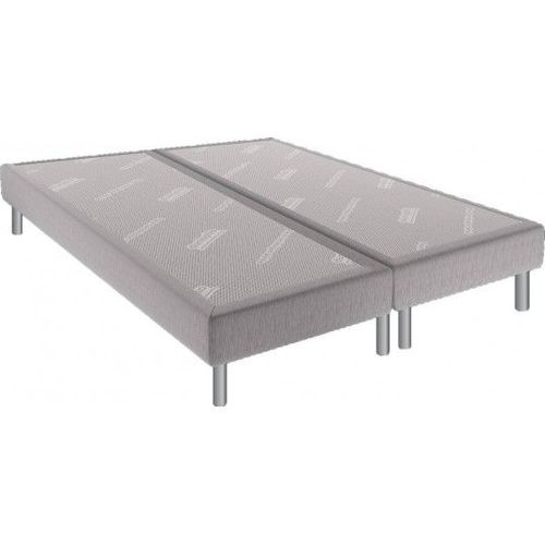Dunlopillo - Sommier 2 X 80 X 200 Somnilat 2x80x200 (160x200cm) Bellini Gris Perle
