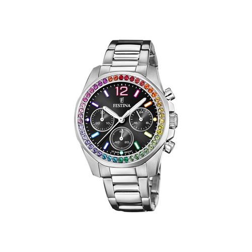 Festina Rainbow Montre Chronographe Femme Acier F20606/3