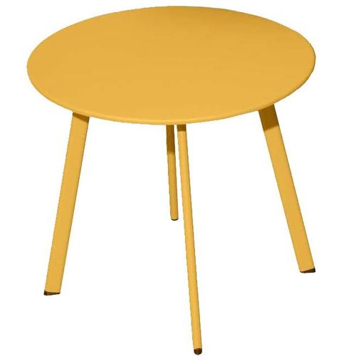 Table Basse De Jardin En Acier Massai 40 Cm