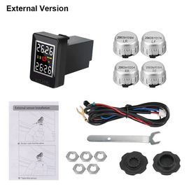 Capteur Tpms De Voiture Pour Toyota Mitsubishi Outlander,Kit Électronique De Diagnostic,Système De Surveillance De La Pression De L'opathie Intégrée Numérique - Type External Sensors
