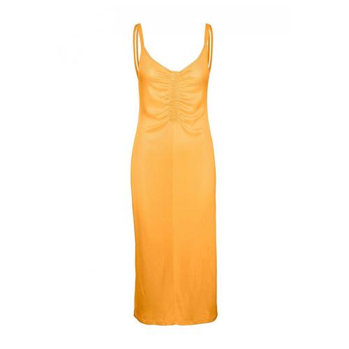 Robe Jaune Femme