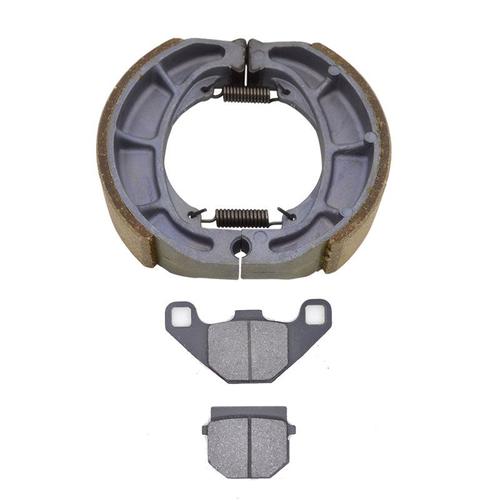 Plaquettes De Frein Avant Et Arrière De Moto, Plaquettes, Souliers De Frein Arrière Pour Suzuki Nebuune An125 Ua125t Lindy Uz125t Um125t, Pièces De Rechange Nipseyteko