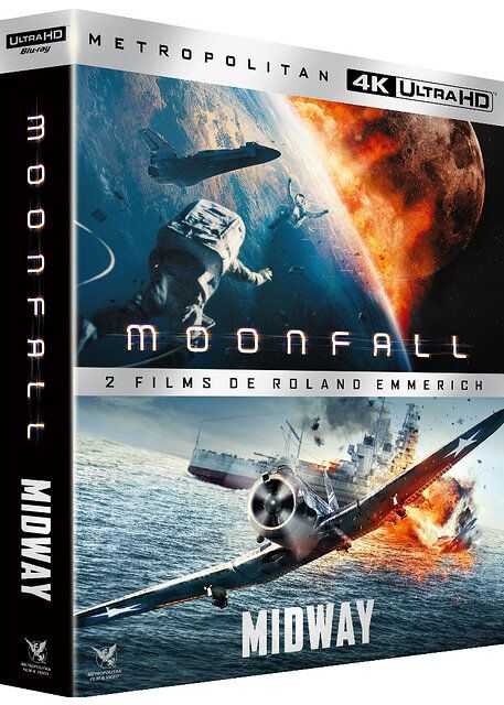 Moonfall + Midway - 4k Ultra Hd + Blu-Ray