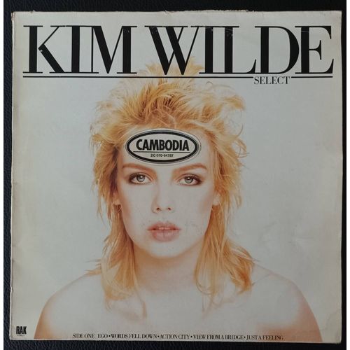 Kim Wilde - Select - Ego, Words Fell Down, Action City, View From A Bridge, Juste A Feeling, Chaos At The Airport, Take Me Tonight, Can You Come Over, Wendy Sadd, Cambodia Reprise - Boutique Axonalix