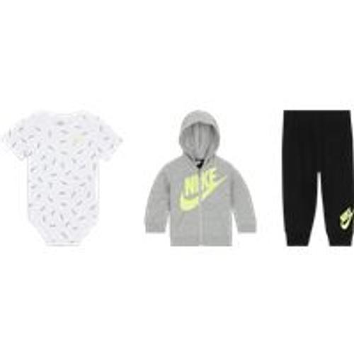 Ensemble Trois Pièces Avec Pantalon Just Do It Nike Pour Bébé (3-6 Mois) - Noir