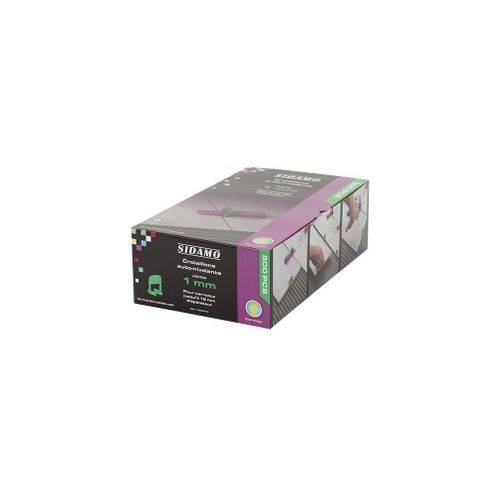 Boîte de 500 croisillons 1 mm auto-nivelants de 3 à 12 mm