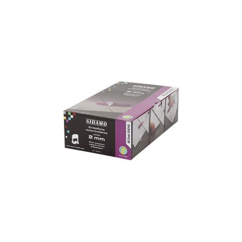 Boîte de 500 croisillons 2 mm auto-nivelants de 3 à 12 mm