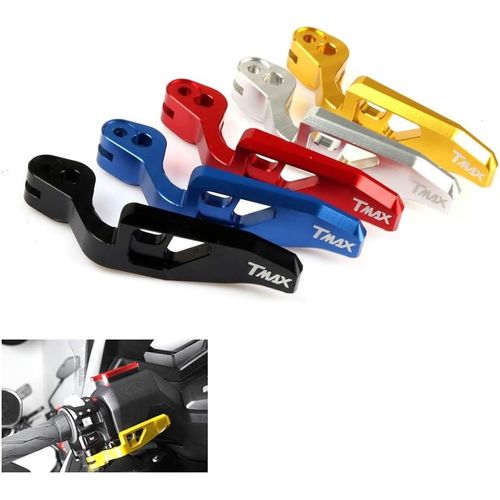 Rouge - Levier De Frein De Stationnement T-Max 530 Compatible Avec Yamaha Tmax 500 2008-2011 Tmax 530 Xp500 Xp530 Levier De Frein À Main En Aluminium De Moto - Rouge