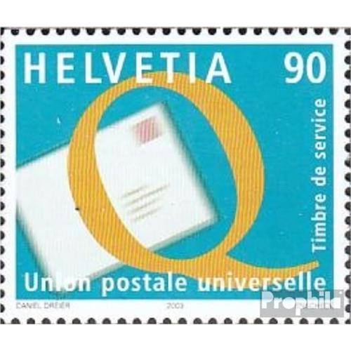 Suisse Upu19 (Édition Complète) Neuf 2003 Dienstleistungsqualität