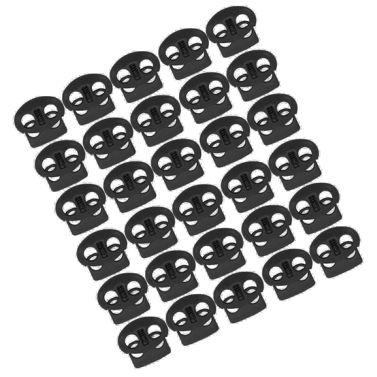 30PCS Metal Cord Locks End Spring Stop Toggle Stoppers Rustp... - 4