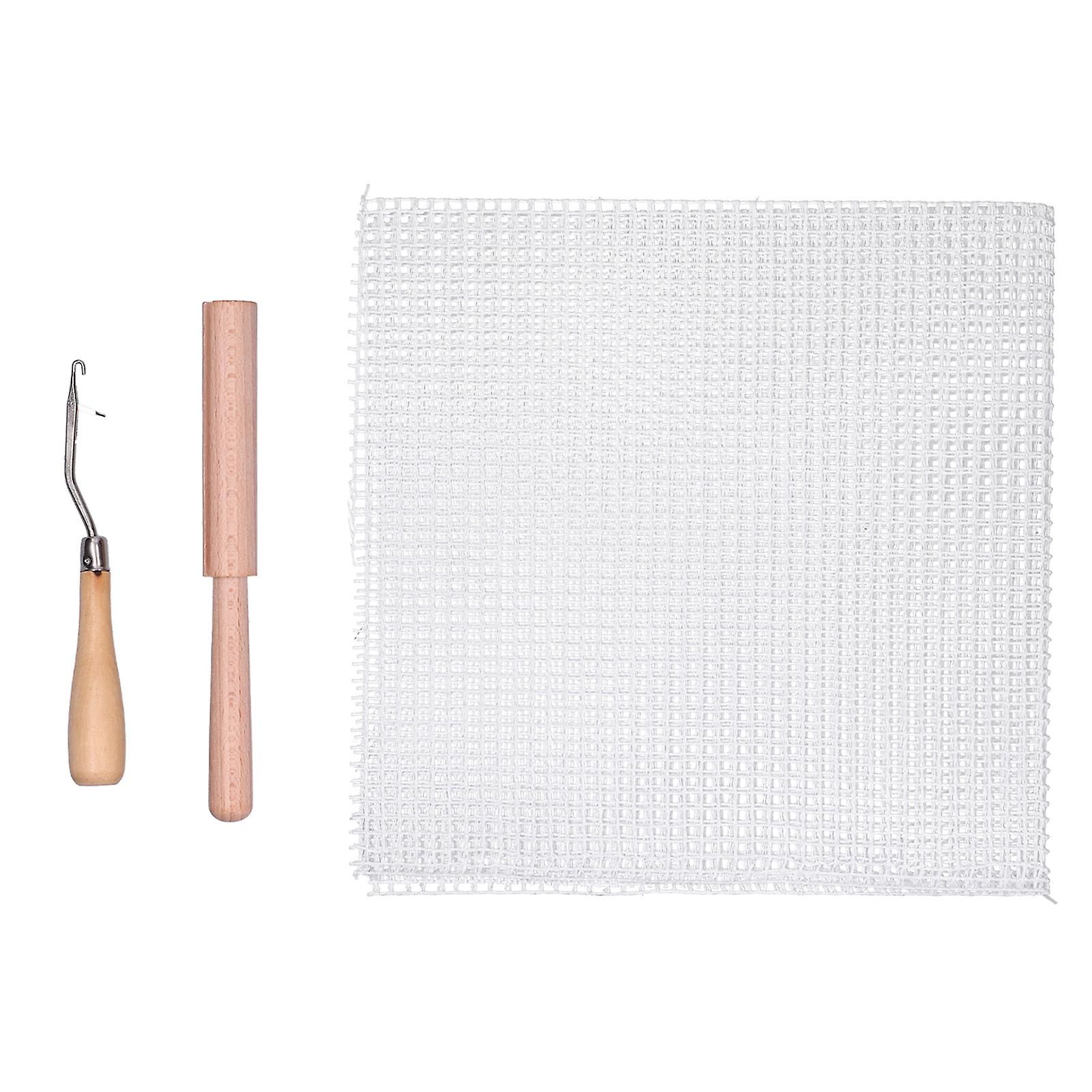Latch Hooks No Burrs Easily Use Slick Rug Hooking Mesh For D...
