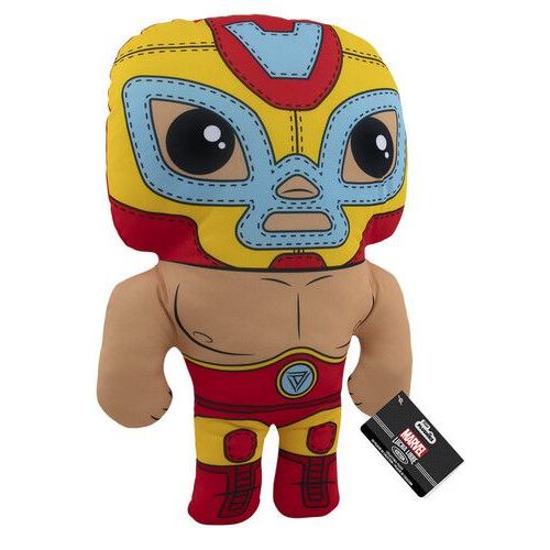 Funko Pop! Plush: Marvel Luchadores- Iron Man 17.5 [] Vinyl Figure