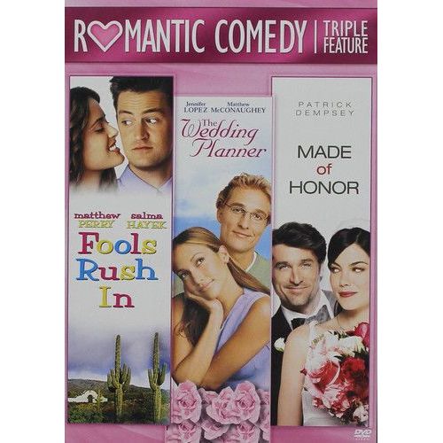 Fools Rush In (1997) / Made Of Honor / The Wedding Planner [Dvd] 2 Pack, Ac-3