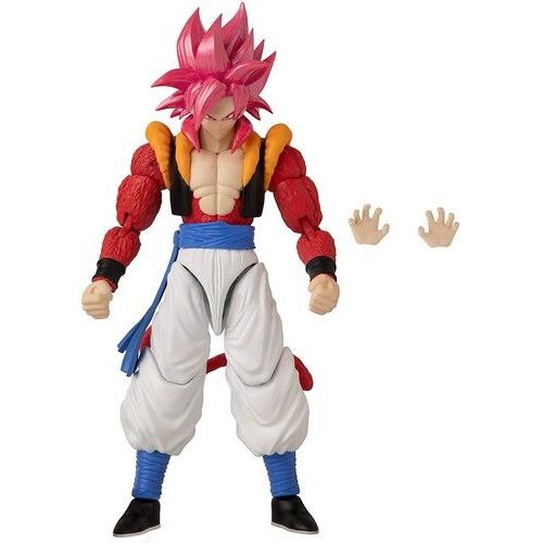 Bandai America - Dragonball Super Dragon Stars Super Saiyan 4 Gogeta 6.5 Action