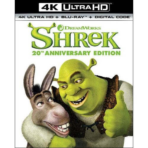 Shrek (20th Anniversary Edition) [Ultra Hd] With Blu-Ray, 4k Mastering, Anniv