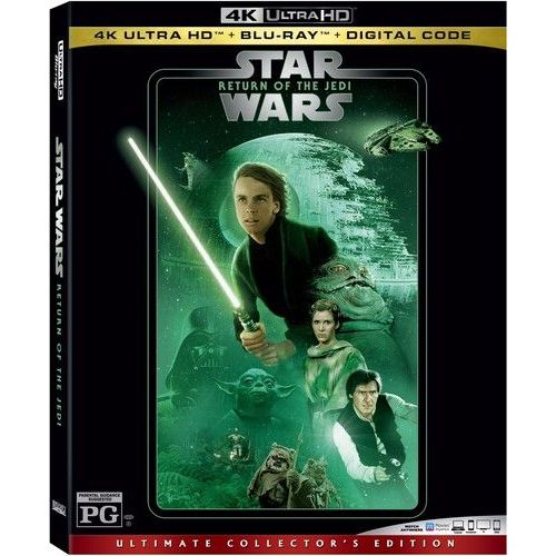 Star Wars: Episode Vi: Return Of The Jedi [Ultra Hd] With Blu-Ray, 4k Masteri