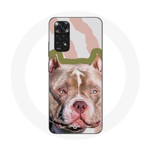 Coque Pour Xiaomi Redmi Note 11s Chien De Pitbull Marron