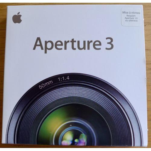 Aperture 3 - Mise À Niveau